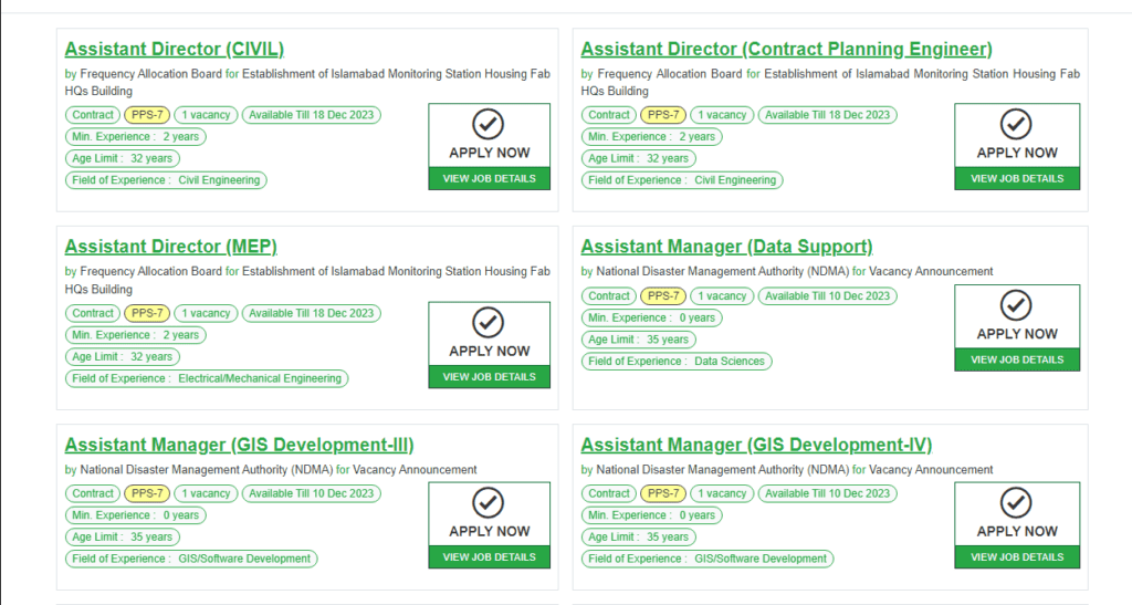 Latest Frequency Allocation Board Jobs 2023 | Online Apply