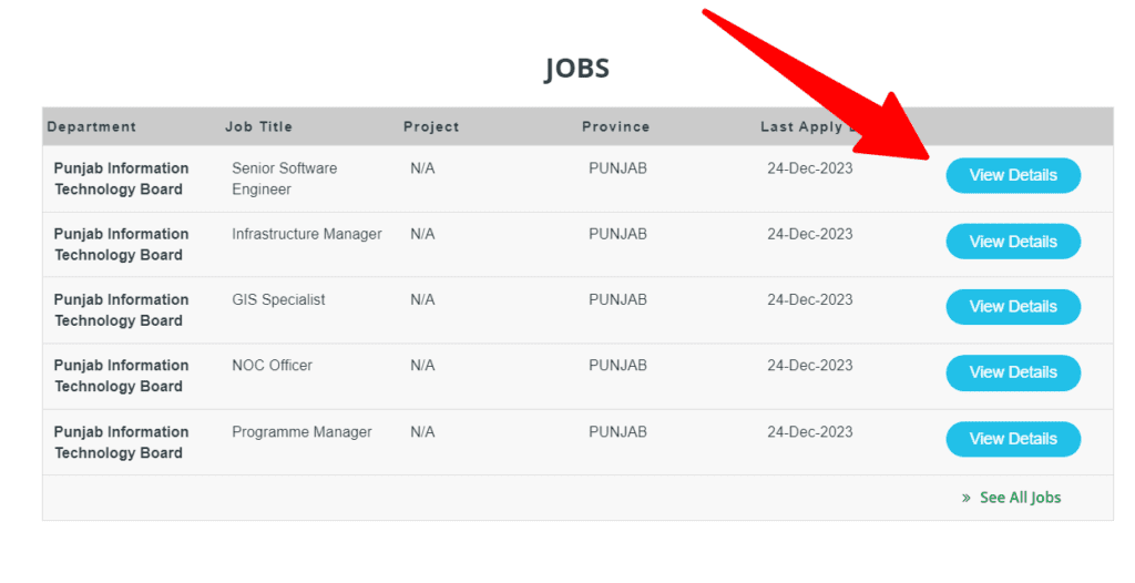 Latest Punjab Information Technology Board Jobs 2023
