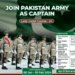 Join Pakistan Army as Captain Lady Cadet Latest Course 2024 Join Pakistan Army As Captain Lady Cadet Latest Course 2024