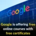 Google Courses 2023 Free online|Free Certificates Online Google Courses 2023 Free Online Courses Online Apply