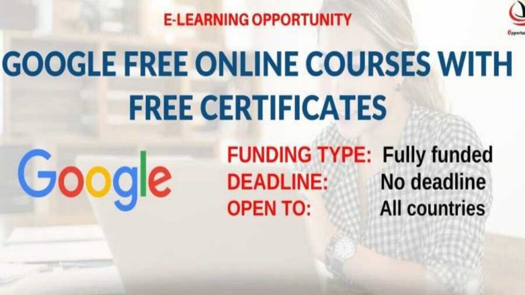 Google Courses 2023 Free Online Courses Online Apply Applypakjobs