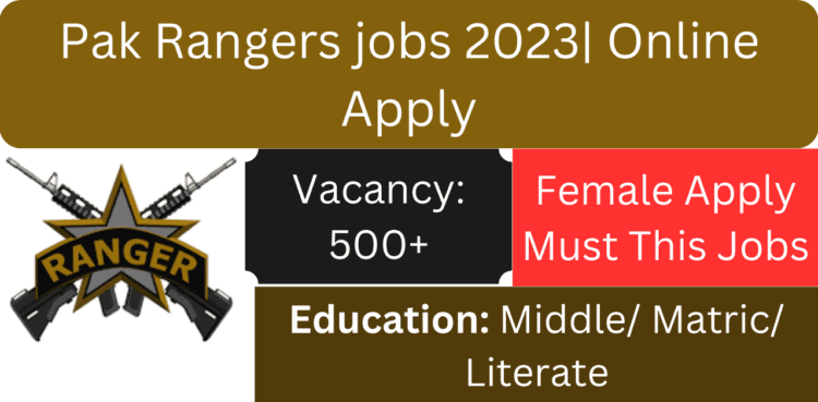Join Pak Rangers Jobs 2023 Online Apply