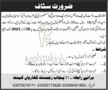 Latest Join Pak Army Civilian Jobs 2023  Online Apply