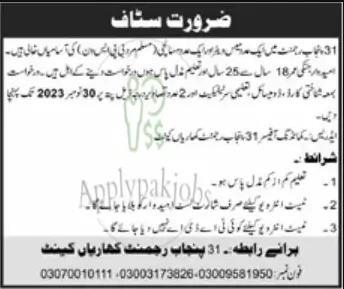 Latest Join Pak Army Civilian Jobs 2023  Online Apply