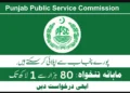 Ppsc Jobs Advertisement 2023 Latest Vacancies Online Apply