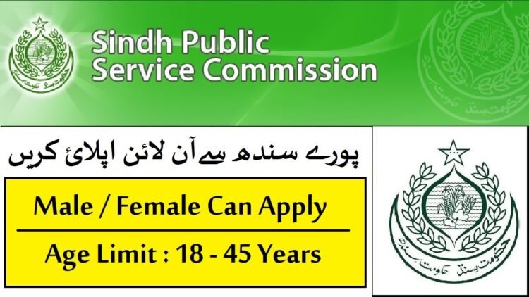 Latest Sindh Public Service Commission Jobs 2025