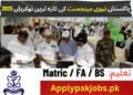 Latest Pakistan Navy Management Jobs 2025 Online Apply