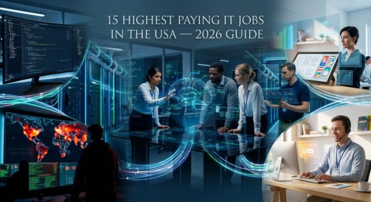 15 Highest Paying IT Jobs in the USA — 2026 Guide 15 Highest Paying It Jobs In The Usa — 2026 Guide