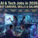 AI & Tech Jobs in 2026: Best Careers, Skills & Salaries Ai &Amp; Tech Jobs In 2026 Best Careers, Skills &Amp; Salaries